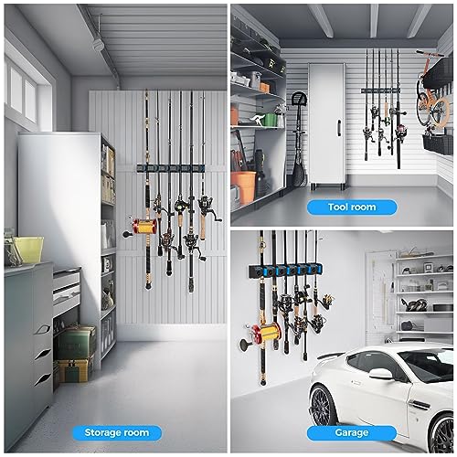 PLUSINNO V6 Vertical Fishing Rod Holder, Pole Holders for Heavy - Image 7