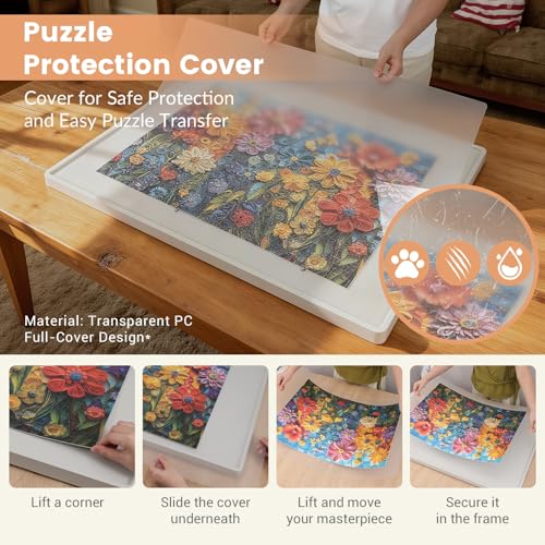 ALL4JIG 1000 Pieces Rotating Lightweight Plastic Puzzle - Image 6