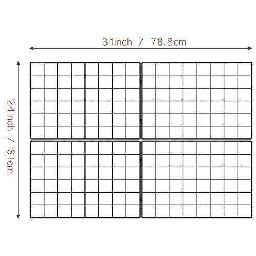 Wire Wall Grid Panel for Photo Display, DIY Iron Picture Frames - Image 7