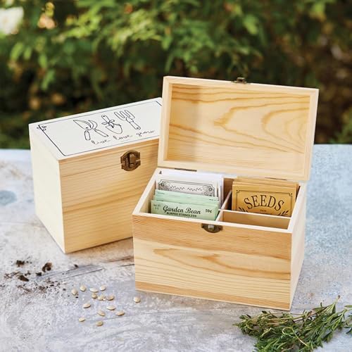 Santa Barbara Design Studio Seed Storage Box with 4 - Image 3