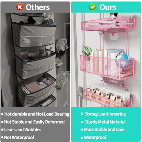HapiRm Over Door Organizer Storage - Separable Door Organizer - Image 6