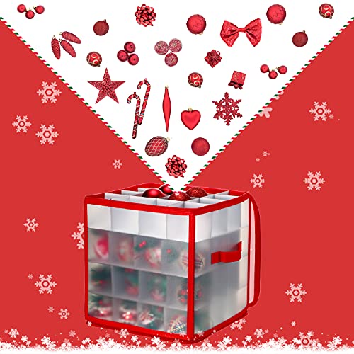 2 Pieces Christmas Ornament Storage Box - Image 7