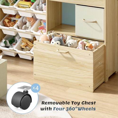 EXPERLAM Toy Storage Organizer for Kids, 9 Bins - Image 4