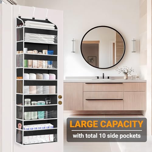 Over The Door Organizer-5 Layers Large Pockets, Heavy Duty Door - Image 4