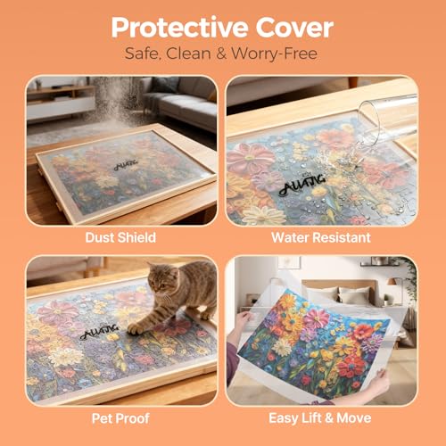 ALL4JIG 2000 Piece Rotating Puzzle Board with 4 Drawers - Image 5