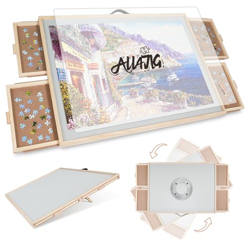 ALL4JIG 1500 Pieces 2-in-1 Tilting&Rotating Puzzle Board - Image 2