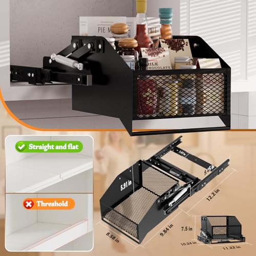 HOUSE AGAIN Pull-Down Cabinet Organizer for High/Deep Cabinets - Image 5