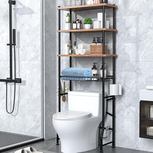 Over-The-Toilet Storage Shelves, 4-Tier Bathroom Org | All Products - Image 2