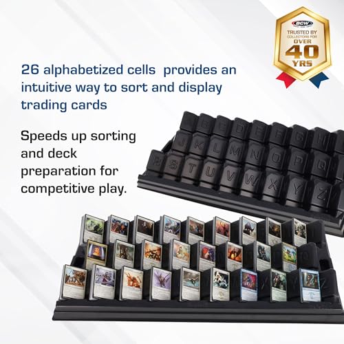 BCW SafeSort Card Sorting Tray, 26 Alphabetized Cells - Image 5