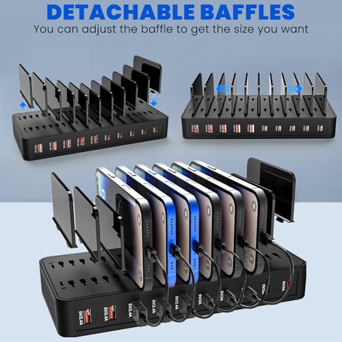 Charging Station for Multiple Devices, 100W 10 Ports Charging - Image 5