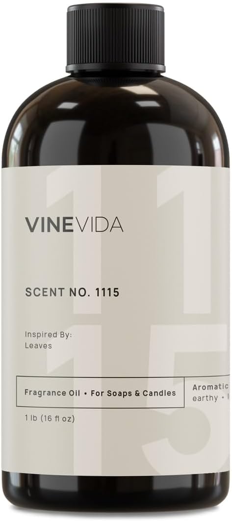 VINEVIDA [16oz] Leaves Fragrance Oil for Candle Making Scents Soap Making, Perfume Oils, Soy Candles, Home Diffusers, Bath Scent Bomb Linen Spray, Lotions, Car Freshies, (ARTS-FOBP-LEA-VES-16)