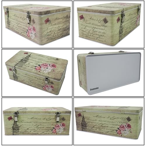 DreamsEden Metal Seed Organizer Storage Box - Rustic - Image 8