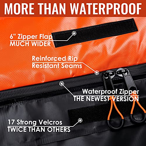 Car Rooftop Cargo Carrier Bag, 21 Cubic Feet 100% | Home Organization - Image 4