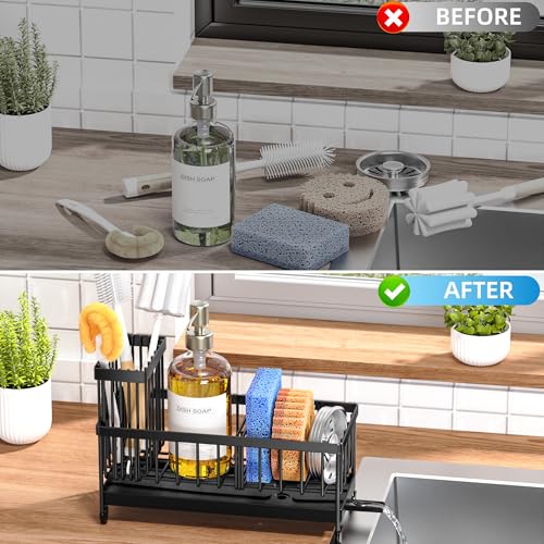 Cisily Sponge Holder for Kitchen Sink, Sink Organize | All Products - Image 7