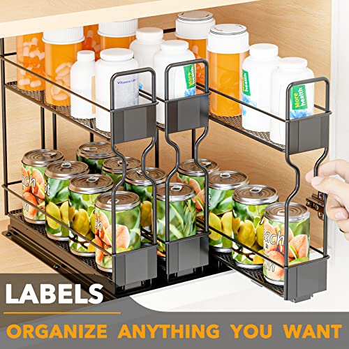 SpaceAid Pull Out Spice Rack Organizer, Heavy Duty Slide Out - Image 6