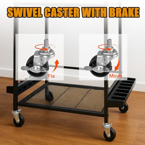 Aventik Fishing Rod Holders For Garage, 3-Tier Heavy Duty - Image 8