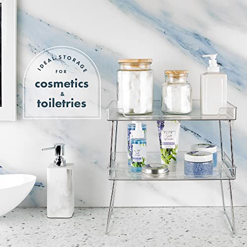 Masirs Clear Stackable Shelf, Easily Organize Your Kitchen - Image 6