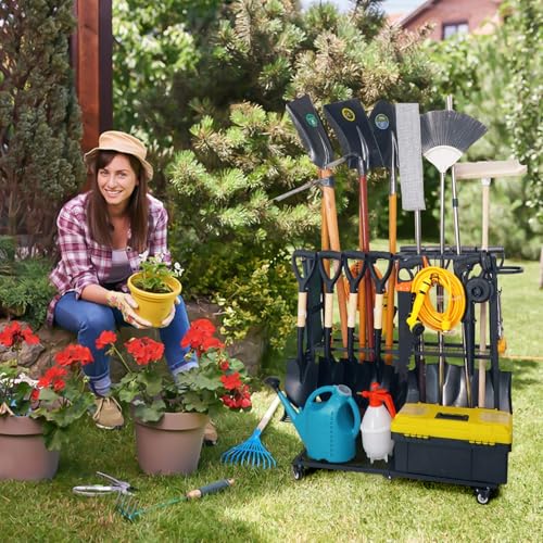 Garden Tool Organizer - Heavy Duty Garage Storage | Garage Storage - Image 3