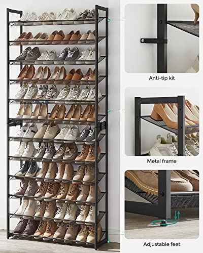 SONGMICS Shoe Rack, 12-Tier Shoe Organizer, Metal Sh | All Products - Image 6