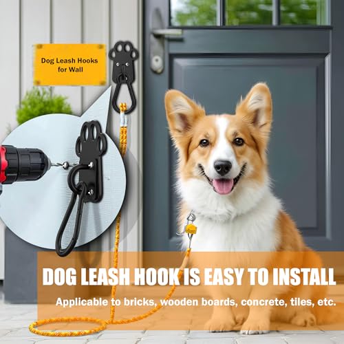 XIAOXINGYUN Heavy-Duty Indoor and Outdoor Dog Leash Holder - Image 6