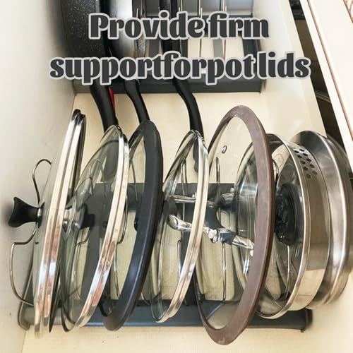 Pan Pot Lid Organizers Inside Cabinet,Pots and Pans Organizer - Image 8