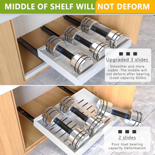 2 Pack Pull Out Cabinet Organizer 21" | Home Organization - Image 7