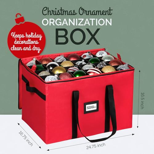 HOLDN’ STORAGE Christmas Ornament Storage Container,Box - Image 4