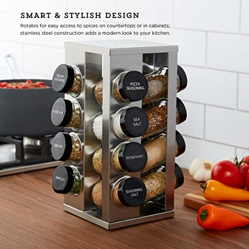 Kamenstein 16 Jar Heritage Revolving Countertop Spice Rack - Image 3