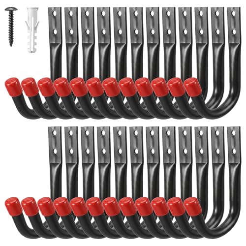 24 Pcs Heavy Duty Garage Hooks 3.5" Iron Utility Hook | Garage Storage - Image 2