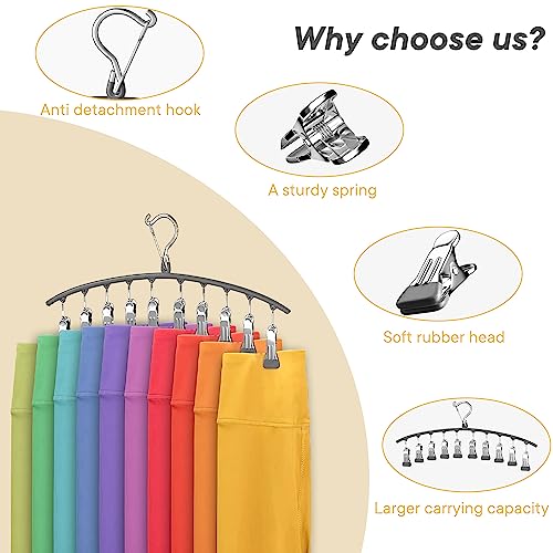 Legging Organizer for Closet，2 Pack ArtHonor Steel core - Image 5
