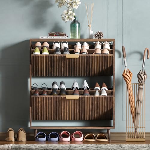 Shoe Cabinet Storage, Modern Freestanding Organizer | Home Organizatio - Image 2