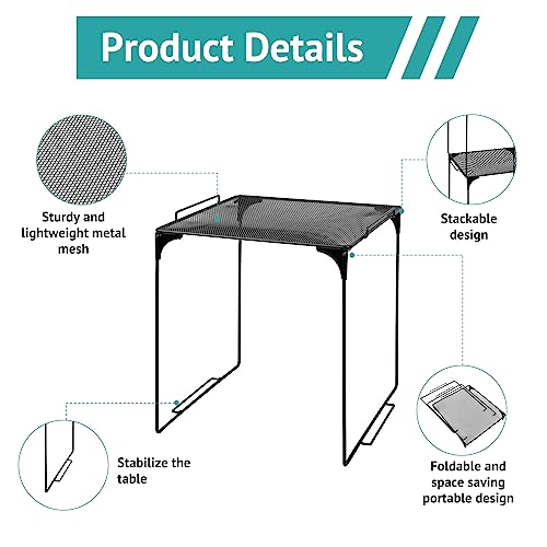 Locker Organizer Shelf Stackable Extra Locker Shelf for School - Image 6
