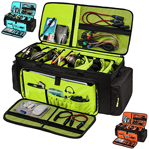 Dj Cable Bag-24 Large Dj Cable File Bag-Dj Cabel Organizer - Image 2