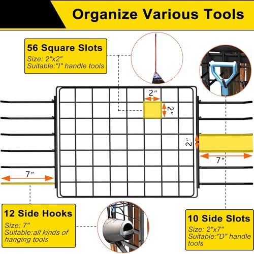 3 Tier Garden Tool Organizer, Garage Storage and Organization - Image 5