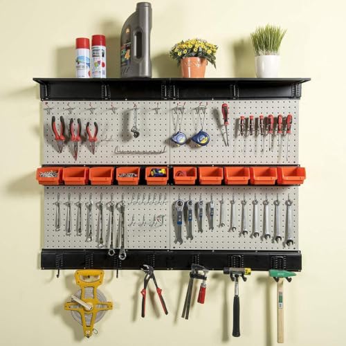 Ultrawall Pegboard Wall Organizer, 48 X 36 inch Garage Storage - Image 7