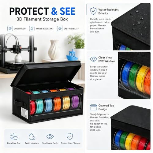 3D Printer Filament Storage Box, 4 Pack Filament Dry | All Products - Image 4