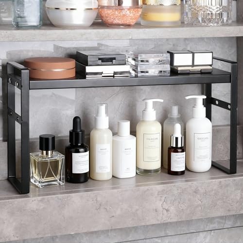 Expandable Narrow Medicine Cabinet Organizer Shelves - Image 2