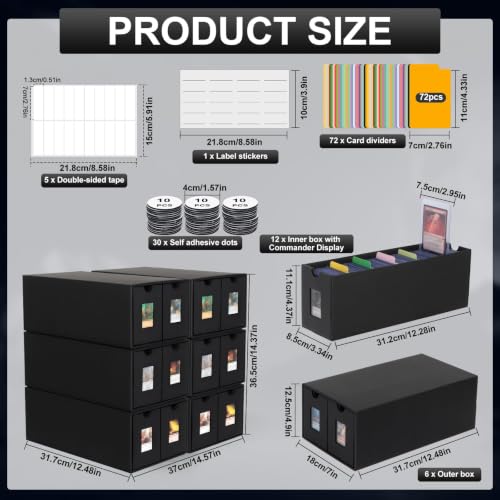 Card Storage Box, 11000+ Trading Card Storage 2000+ - Image 3