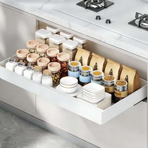1PCS Expandable Pull Out Cabinet Organizer pots and pans - Image 2