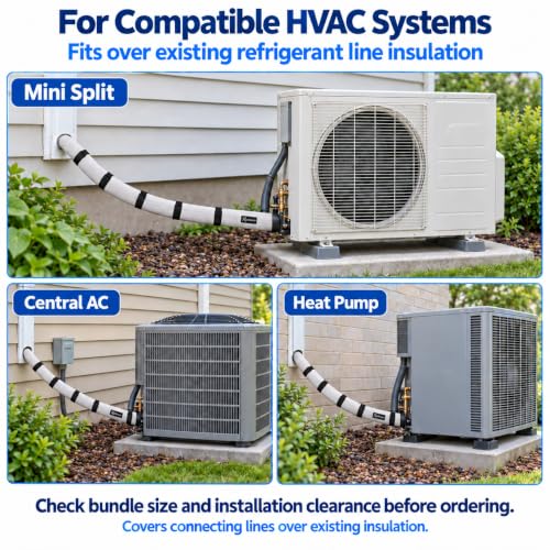 HVAC Line Set Cover, 72 x 10.2 in - Image 7
