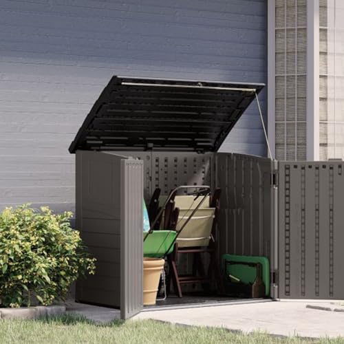 Suncast 34 Cu Ft Horizontal Shed, Outdoor Storage Shed with Floor - Image 7