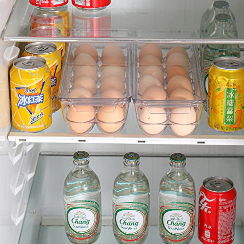 Sooyee 2 Pack Egg Holder for Refrigerator, Plastic E | All Products - Image 7