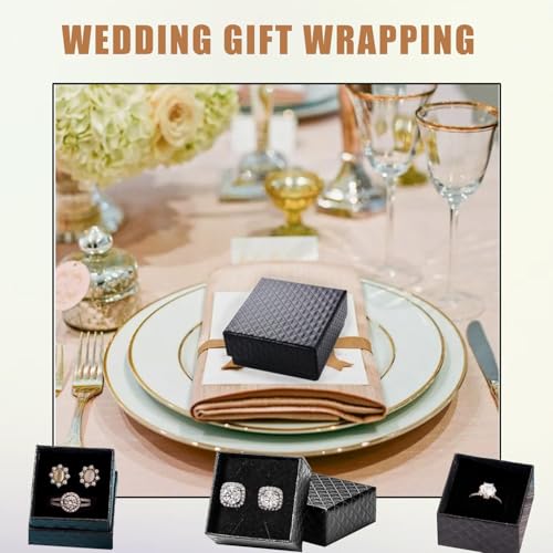 48Pcs Jewelry Gift Box Set -2 x 2x 1.2 Inch Ring Boxes - Image 7