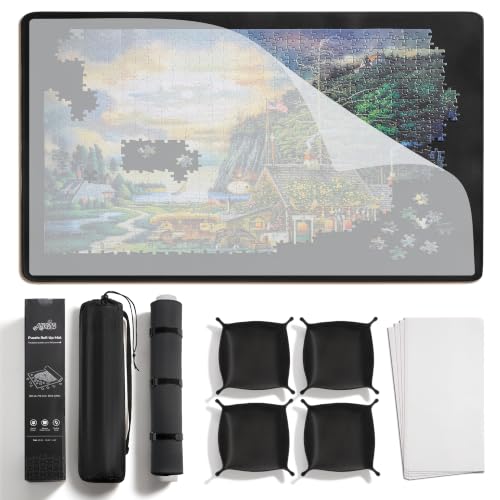 ALL4JIG Puzzle Mat Roll Up, Jigsaw Puzzle Play Mat - Image 2