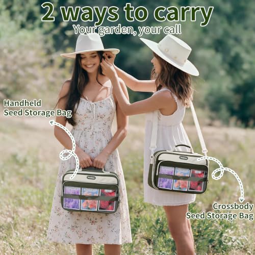 Seed Storage Organizer for Gardeners, Front Pocket | Home Organization - Image 6