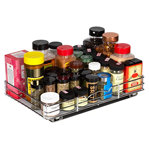Pull Out Spice Rack for Cabinet, Spice Organizer 16 ⅜"W x - Image 6