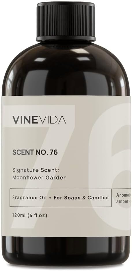 VINEVIDA [4oz] Scent No.76 Fragrance Oil for Candle & Soap Making - Natural Candle Scents Made in USA