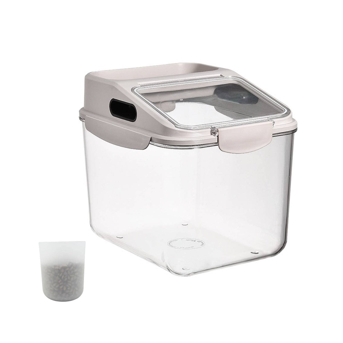 5.5LB Dog Food Storage Container, Airtight Pet Treat Bin - Image 1