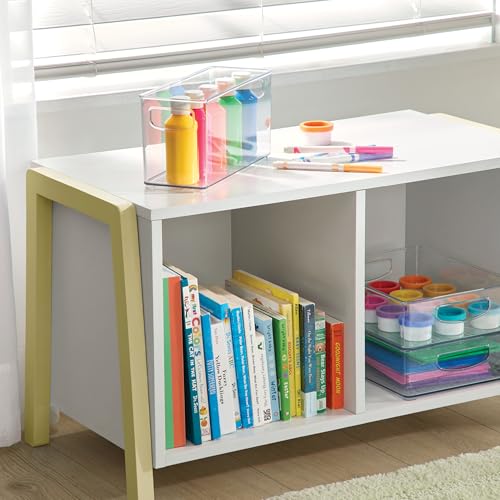 iDesign Slim Clear Plastic Stackable Storage Bin, Ta | All Products - Image 7