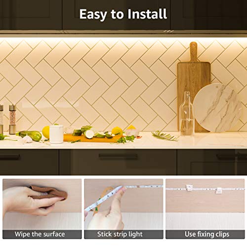 Lepro LED Strip Light, 32.8Ft Dimmable Vanity Lights - Image 7